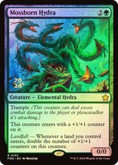 Mossborn Hydra (Prerelease) - Foil