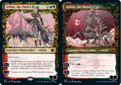 Arlinn, the Pack's Hope // Arlinn, the Moon's Fury (307) (Showcase) - Foil