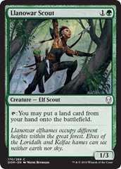 Llanowar Scout - Foil