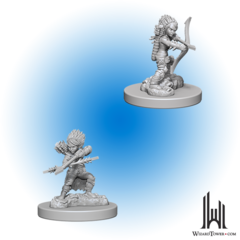 Pathfinder Deep Cuts Unpainted Miniatures: Female Gnome Rogue