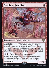 Stadium Headliner (Prerelease) - Foil