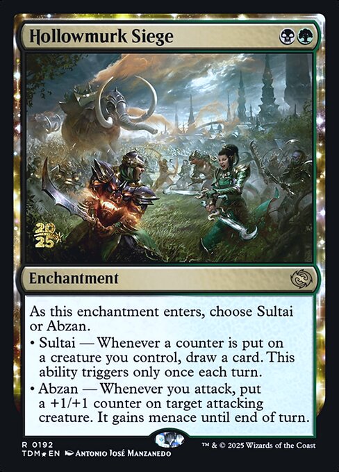 Hollowmurk Siege (Prerelease) - Foil