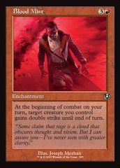 Blood Mist (0395) (Retro Frame) - Foil