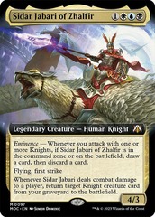 Sidar Jabari of Zhalfir (0097) (Extended Art)