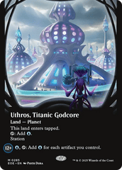 Uthros, Titanic Godcore (0285) (Borderless) - Foil