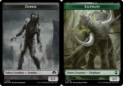 Zombie (0039) // Elephant (0018) Double-Sided Token - Ripple Foil