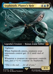 Sephiroth, Planet's Heir (0505) (Extended Art)