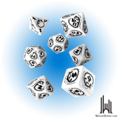 DRAGONS DICE WHITE / BLACK