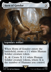 Horn of Gondor (0377) (Extended Art) - Foil