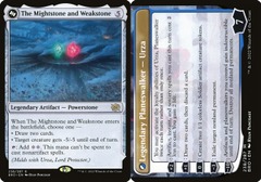 The Mightstone and Weakstone // Urza, Planeswalker - Foil