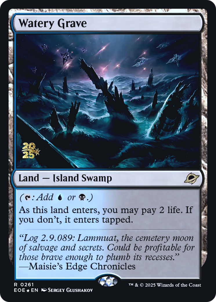 Watery Grave (261) (Prerelease) - Foil