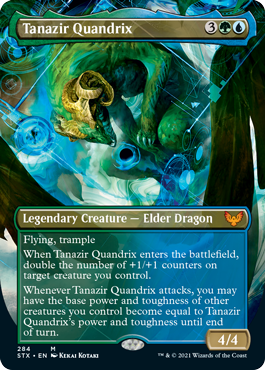 Tanazir Quandrix (284) (Borderless)