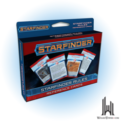 STARFINDER RULES REFERENCE CARDS DECK