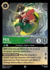 Pete, Space Pirate (114/204) - Cold Foil