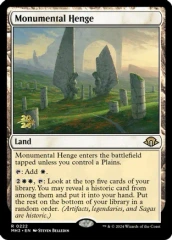 Monumental Henge (Prerelease) - Foil