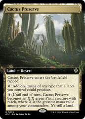 Cactus Preserve (0076) (Extended Art)