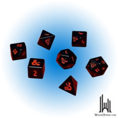 UP Dice Heavy Metal RPG Set of 7