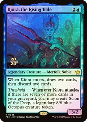 Kiora, the Rising Tide (Prerelease) - Foil