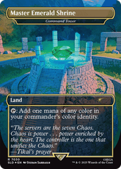 Master Emerald Shrine [Command Tower] (7030) (Borderless) - Foil