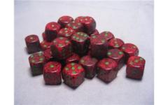 Speckled - 12mm Dice Block - Strawberry