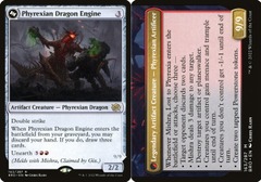 Phyrexian Dragon Engine // Mishra, Lost to Phyrexia - Foil