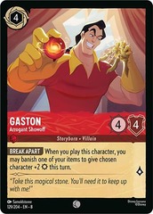 Gaston, Arrogant Showoff (0129)