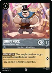 Dumptruck, Karage's Second Mate (0185) - Cold Foil