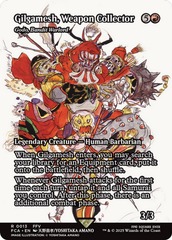 Gilgamesh, Weapon Collectort [Godo, Bandit Warlord] (0013) (Showcase) - Foil