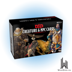 DND 5E: CREATURE AND NPC CARDS