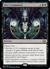 Gix's Command - Foil