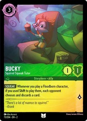 Bucky, Squirrel Squeak Tutor (Errata Version) (0073) - Cold Foil