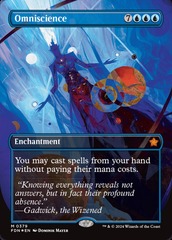 Omniscience (0379) (Borderless) - Mana Foil