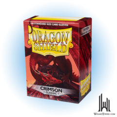 Dragon Shield Box of 100 in Crimson