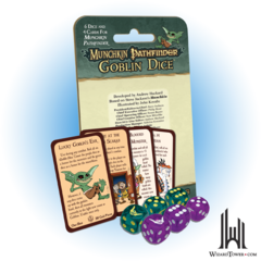 MUNCHKIN PATHFINDER GOBLIN DICE