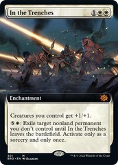 In the Trenches (301) (Extended Art) - Foil