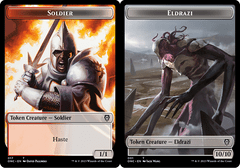 Eldrazi (001) // Soldier (017) Double-Sided Token