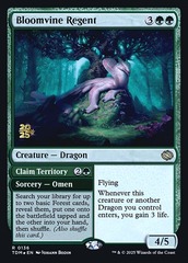 Bloomvine Regent // Claim Territory (Prerelease) - Foil