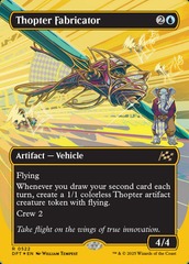 Thopter Fabricator (0522) (Borderless) - First Place Foil