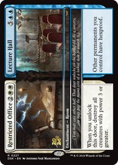 Restricted Office // Lecture Hall - Foil - Prerelease Promo