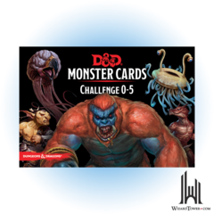 DND 5E: MONSTER CARDS CHALLENGE 0-5