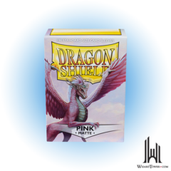 Dragon Shield Box of 100 in Matte Pink