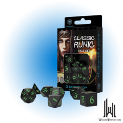 RUNIC DICE BLACK/GREEN