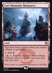 Cori Mountain Monastery (Prerelease) - Foil