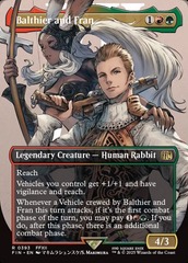 Balthier and Fran (0393) (Borderless) - Foil