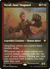 Neyali, Suns' Vanguard (030) (Display Commander) (Thick Stock) - Foil Etched