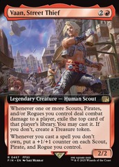 Vaan, Street Thief (0467) (Extended Art) - Foil