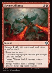 Savage Alliance - Foil