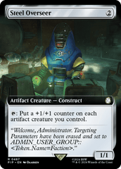 Steel Overseer (0487) (Extended Art) - Foil