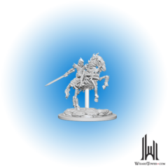 Pathfinder Deep Cuts Unpainted Miniatures: Skeleton Knight on Horse