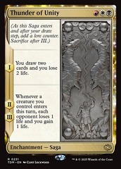 Thunder of Unity - Foil